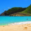 BVI, Tortola, Rogues Bay beach, azure water