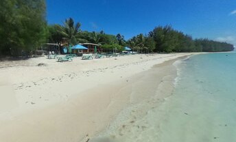 Cook Islands, Rarotonga, Nikao beach