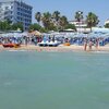 Italy, Abruzzo, Alba Adriatica beach, view from water