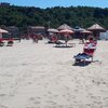 Italy, Abruzzo, Foro beach, view from water