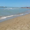 Italy, Abruzzo, Montesilvano beach, water edge