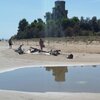 Italy, Abruzzo, Pineto beach, Torre del Cerrano