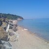 Italy, Abruzzo, Punta Ferruccio beach, clear water