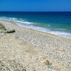 Italy, Abruzzo, Punta Ferruccio beach, pebble