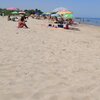 Italy, Abruzzo, Roseto degli Abruzzi beach, north, sand