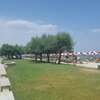 Italy, Abruzzo, Scerne beach, promenade