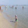 Italy, Marche, Porto d'Ascoli beach, clear water