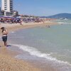 Italy, Marche, Porto Recanati beach, pebble