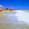 Italy, Marche, Porto Sant'Elpidio beach, water edge