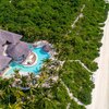 Maldives, Noonu, Soneva Jani island, villa, aerial