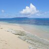 Mariana Islands, Tinian, Tachogna beach, water edge