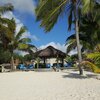 Rarotonga, Serenity Villas beach, Sunset resort, view from water