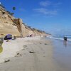 USA, California, San Diego, Solana beach, wet sand