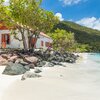 USVI, St. John, Cinnamon Bay beach, bar