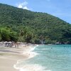 BVI, Tortola, Cane Garden Bay beach, water edge