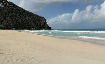 BVI, Tortola, Trunk Bay beach, west