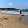 Кипр, Пляж Лара-бич, кромка воды