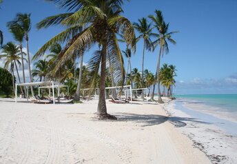 Dominican Republic, Cap Cana beach, water edge