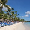Dominican Republic, Playa Dominicus beach, sunbeds