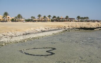 Egypt, Wadi beach, view from pier