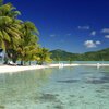 French Polynesia, Taha'a, Vahine Island, main beach