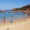 Greece, Crete, Agioi Apostoli beach, northeast, water edge
