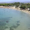 Greece, Crete, Agioi Apostoli beach, northwest, aerial view