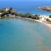 Greece, Crete, Agioi Apostoli beach, west, aerial view