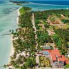 Maldives, Laamu, Gan Laamu island, Reveries Beach, aerial view