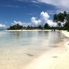 Maldives, Laamu, Rahaa island, beach, shallow water