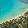 Maldives, Shaviyani, Sirru Fen Fushi island, aerial view