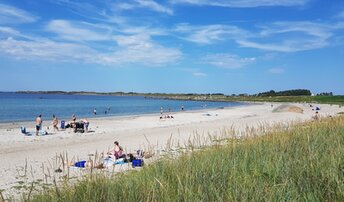 Norway, Farstad beach, sunny day