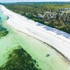 Tanzania, Zanzibar, Kilimajuu beach, aerial view