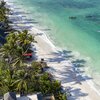 Tanzania, Zanzibar, Pingwe beach, aerial view