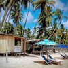 Brazil, Boipeba, Praia da Cueira beach, bar