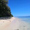 Острова Кука, Раротонга, Пляж Сансет-Палмс, вид на юг