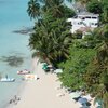 Dominican Republic, Boca Chica beach, aerial view