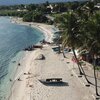 Dominican Republic, Playa Caleta beach, aerial view