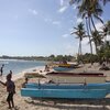 Dominican Republic, Playa Caleta beach, boats