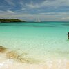 Доминиканская Республика, Пляж Плайя-исла-Каталина, лазурная вода