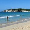 Dominican Republic, Playa Macao beach, water edge