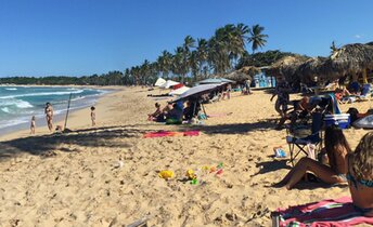 Dominican Republic, Playa Macao beach, west