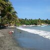 Dominican Republic, Playa Palenque beach, wet sand