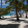 Доминиканская Республика, Саона, Пляж Плайя-дель-Гато, навесы