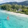 French Polynesia, Raiatea, Nao Nao island, beach, aerial