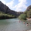 Greece, Crete, Preveli beach, river