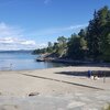 Norway, Ingierstrand beach, sandy area