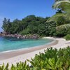 Seychelles, Mahe, Avani Barbarons beach, calm water