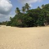 Tobago, Great Courland Bay beach, car parking