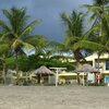 Tobago, Great Courland Bay beach, view from water